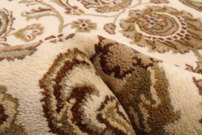 Vintage Traditional Hand-Knotted Area Rug 8'0" x 8'0" Oriental Wool Carpet gallery