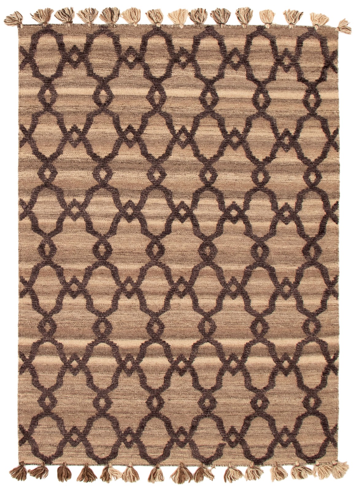Vintage 5'5" x 7'4" Traditional Wool Hand Woven Oriental Area Rug gallery