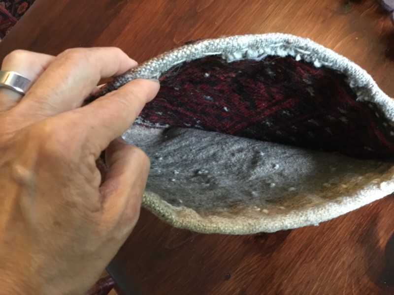Antique Rug Tribal Yomud Fragment Bag Turkoman gallery