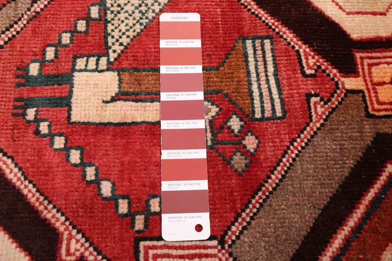 Vintage 5'0" x 10'0" Traditional Hand Knotted Vegetable Dye Wool Area Rug gallery