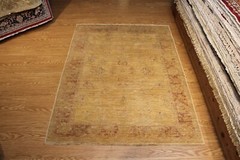 5′ X 7′ FINE QUALITY Handmade Wool Rug Veggie Dye Natural Colors 5×7 ft. Beige