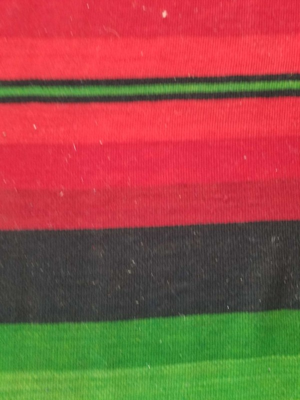 Vintage Traditional Handmade Stripped Wool Multicolor Kilim 234x322cm gallery