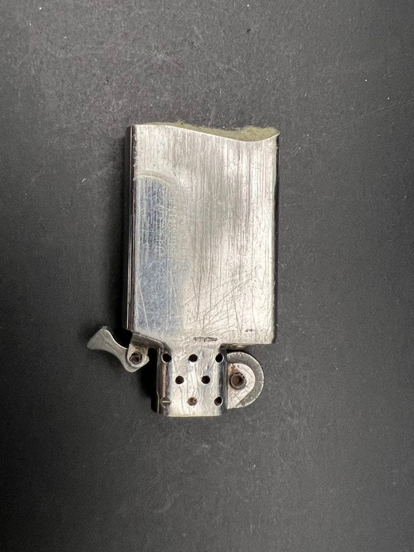 Zippo Vietnam War Slim Mickey Mouse Hand Engraved Lighter Vintage from Japan gallery