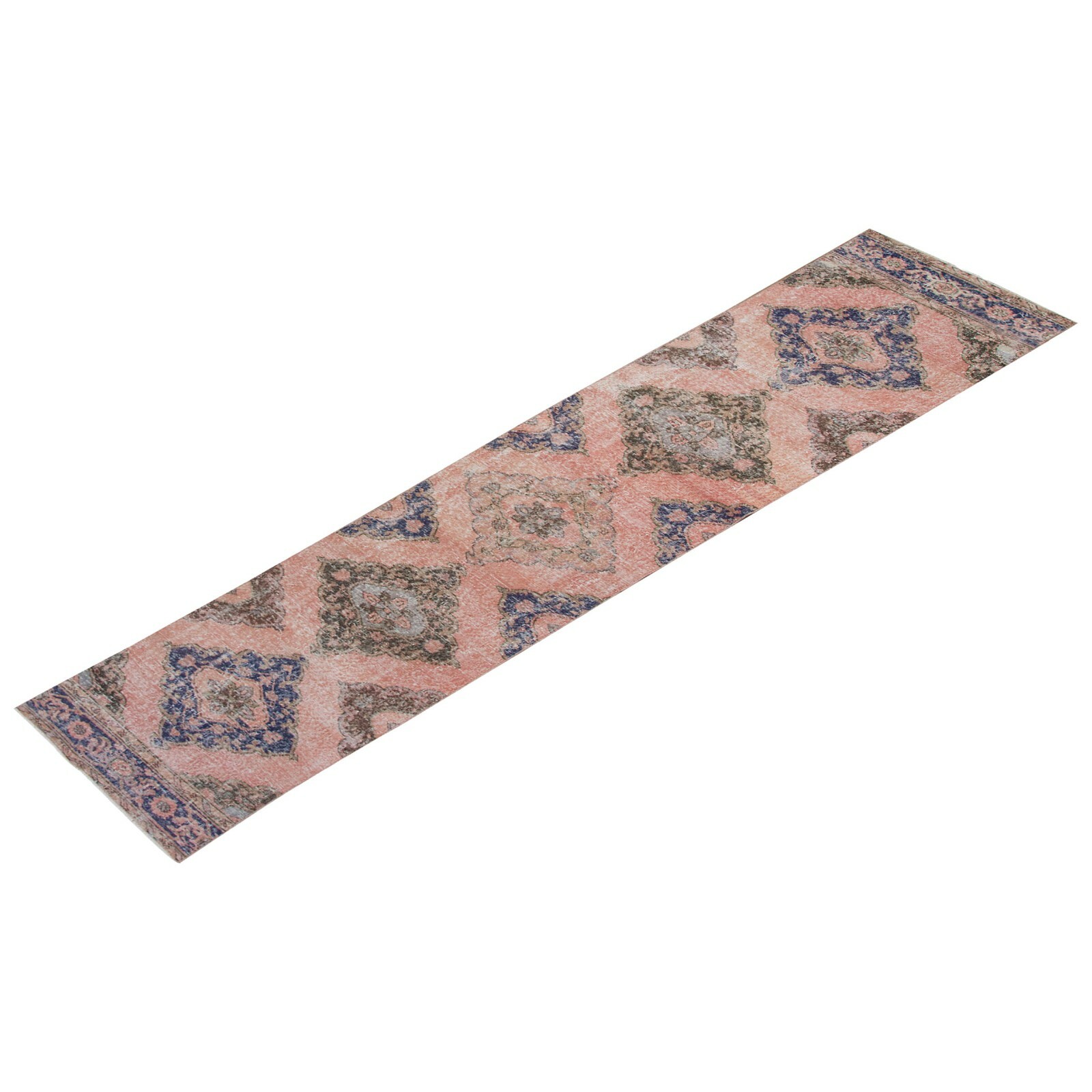 Turkish Runner,Vintage Runner,Oushak Rug,Floor Rug,Runner Rug, 2'6 X 13'11 feet gallery