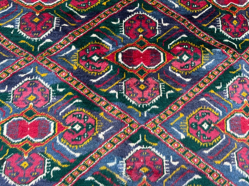 6x9 Red Antique Ersari Afghan Large Area Rug Hand Knotted Wool Tribal Bedroom gallery