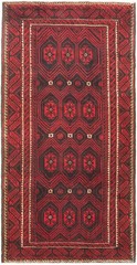 Vintage Traditional Hand-Knotted Area Rug 4’11” x 10’1″ Oriental Wool Carpet