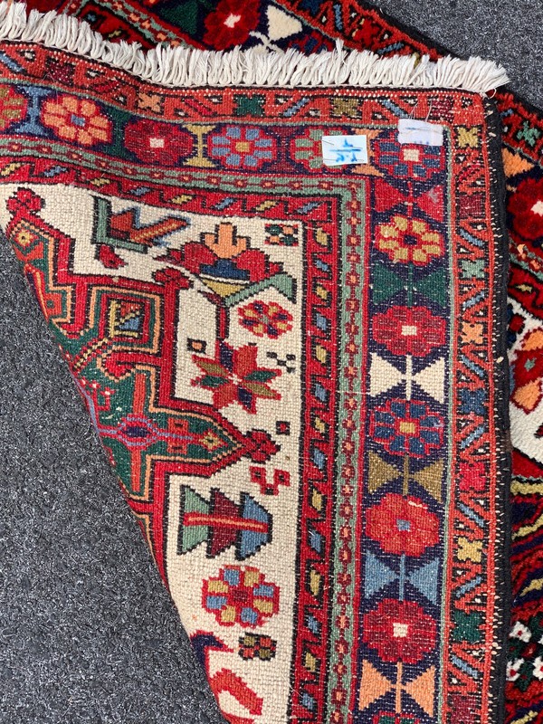 S-Anique American Tribal Heriz Serapi Runner 2'8"x29'10" gallery