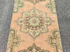 23 ft extra long runner rug stair hallway, Long runner Turkish vintage 2×23 3×23