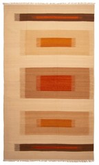 Vintage Hand Woven Area Rug 5’7″ x 10’2″ Traditional Wool Oriental Carpet