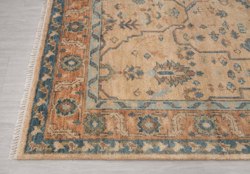 Hand Knotted Oushak Rug 4x6 5x7 6x9 7x10 8x11 9x12 10x14 12x15 Woolen Area Rugs gallery