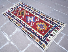 Turkish Kayseri Rug 32” x 69” Anatolian Yahyali Rug Organic Wool Area Rug