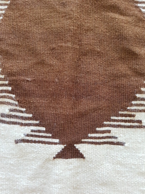 Vintage Handmade Traditional Turkish Kilim Floor Rug Carpet 140x136 cm gallery