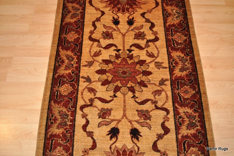 _HALL_RUNNER_HAND-MADE_17 FT. Hall Runner 3' x 17' Top Quality SULTANABA DESIGN gallery
