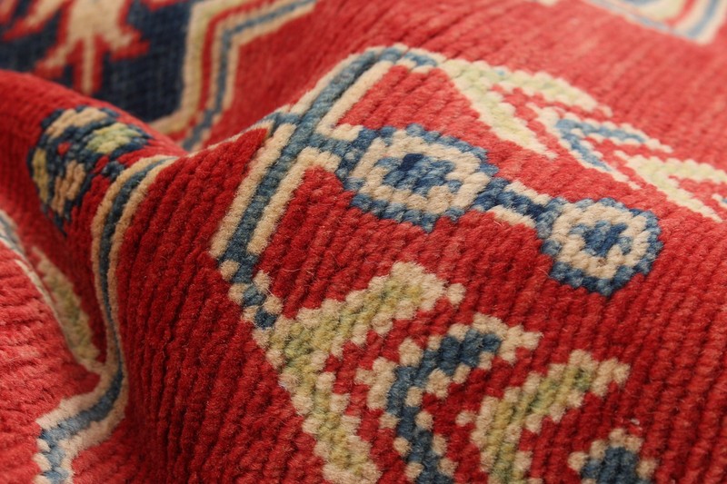 Vintage Hand-Knotted Area Rug 3'6" x 5'1" Traditional Oriental Wool Carpet gallery