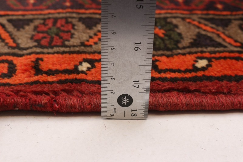 Vintage Hand-Knotted Area Rug 3'5" x 5'1" Traditional Oriental Wool Carpet gallery