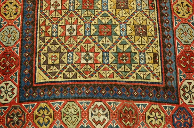 Pre 1900's ANTIQUE RARE CAUCASIAN SHIRVAN RUNNER RUG 3'5"x16' PRIVATE COLLECTION gallery