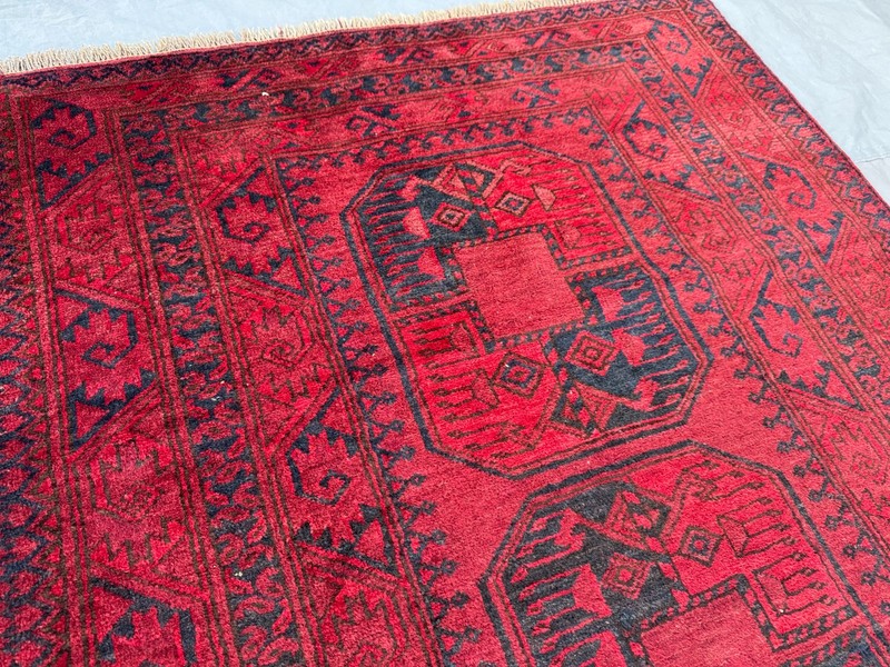 Antique Turkmen Bukhara Wool Rug Rare Vintage Red Nomadic One Of A Kind Area Rug gallery