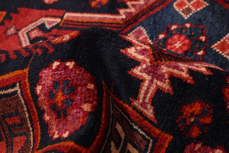 Vintage Hand-Knotted Area Rug 4'9" x 7'8" Traditional Oriental Wool Carpet gallery