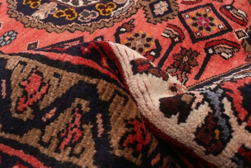 Traditional Vintage Hand-Knotted Area Rug 3'7" x 5'2" Oriental Wool Carpet gallery