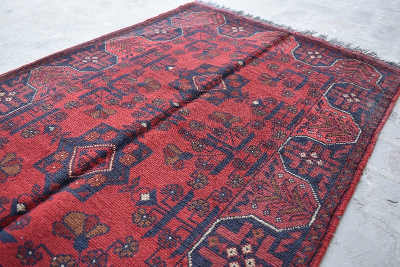 3'4 x 5'1 ft Hand knotted afghan tribal khal muhammadi area rug, 3x5 persian rug gallery