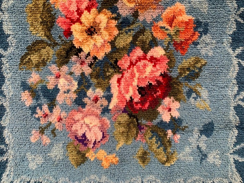 Vintage Mid-Century Scandinavian: Long-Pile Rya Shags, Hallway Rug (2x11ft.) gallery