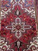 Vintage Heriz Style Wool Rug 5'7" x 3'9" Hand Knotted Geometric gallery