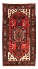 Vintage Hand-Knotted Carpet 3’1″ x 5’9″ Traditional Oriental Wool Area Rug