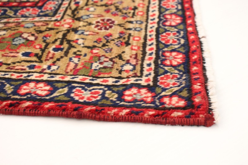 Vintage Hand-Knotted Area Rug 6'6" x 9'4" Traditional Oriental Wool Carpet gallery