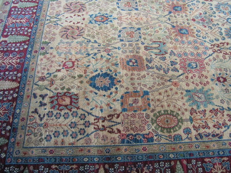 Mint Karastan Samovar 900-901 Oriental Area Rug Carpet Persiann Garden 8'8"x12' gallery