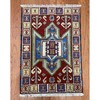 Handmade Indo Kazak Wool Rug 2' X 3' gallery