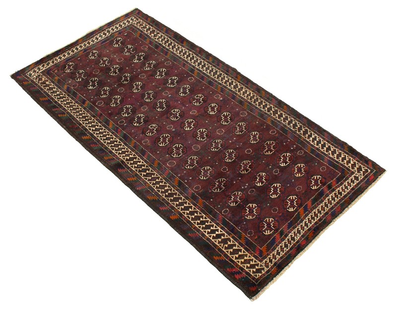 Vintage 4'6" x 8'10" Traditional Hand Knotted Vegetable Dye Wool Area Rug gallery