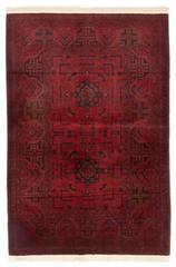 Traditional Vintage Hand-Knotted Area Rug 3’4″ x 5’0″ Oriental Wool Carpet