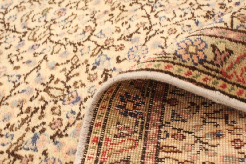 Vintage Hand-Knotted Area Rug 4'11" x 8'2" Traditional Oriental Wool Carpet gallery