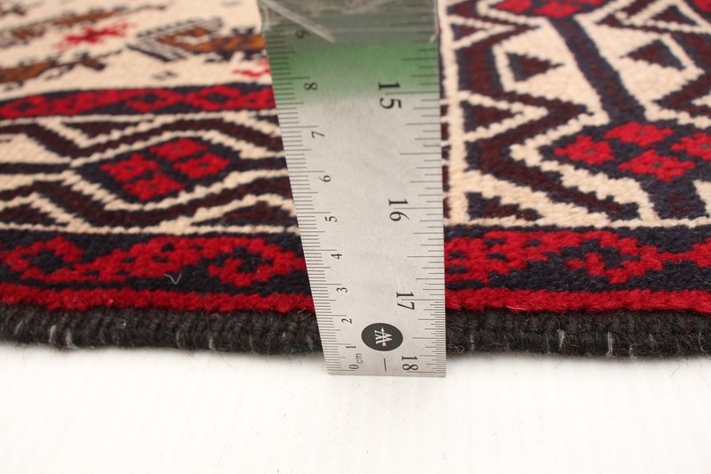 Vintage Hand-Knotted Area Rug 3'3" x 6'1" Traditional Oriental Wool Carpet gallery