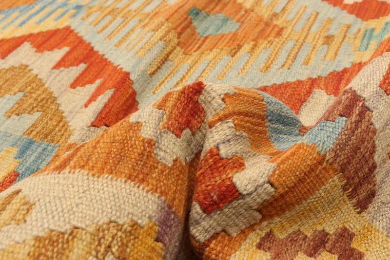 Vintage Hand Woven Area Rug 3'6" x 5'2" Traditional Wool Oriental Carpet gallery