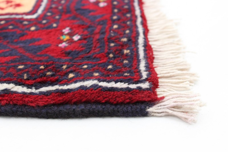 Vintage Hand-Knotted Area Rug 3'4" x 6'8" Traditional Oriental Wool Carpet gallery