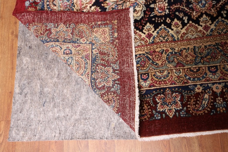Pre-1900 Hand-made Palace Size Rug 14x19 Vegetable Dye Traditional Antique Rug gallery