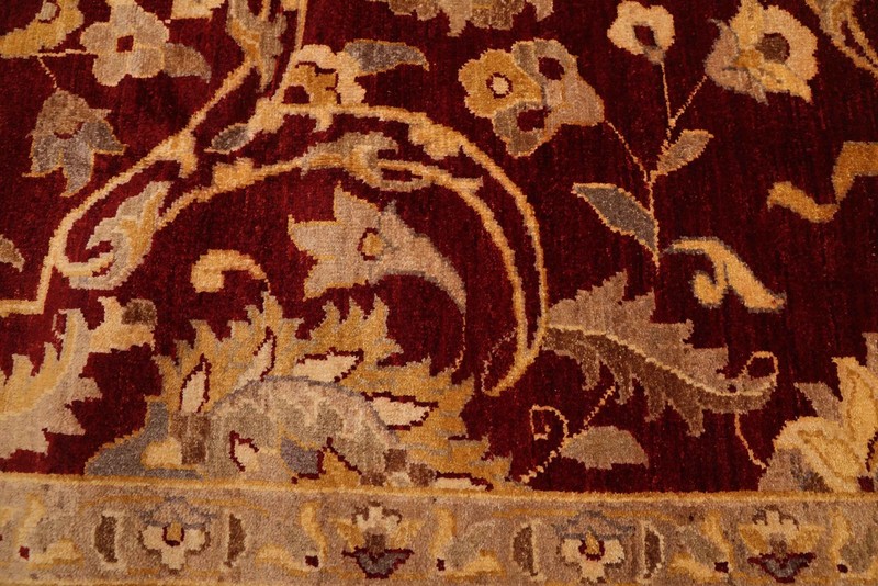 Traditional Vintage Hand-Knotted Area Rug 10'2" x 14'3" Oriental Wool Carpet gallery