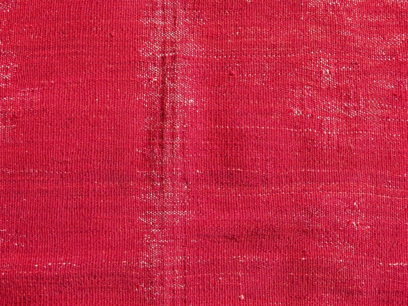 Red Turkish Kilim Rug Runner, Hallway Rug, Corridor Rugs 35"x117" Carpet Runner gallery