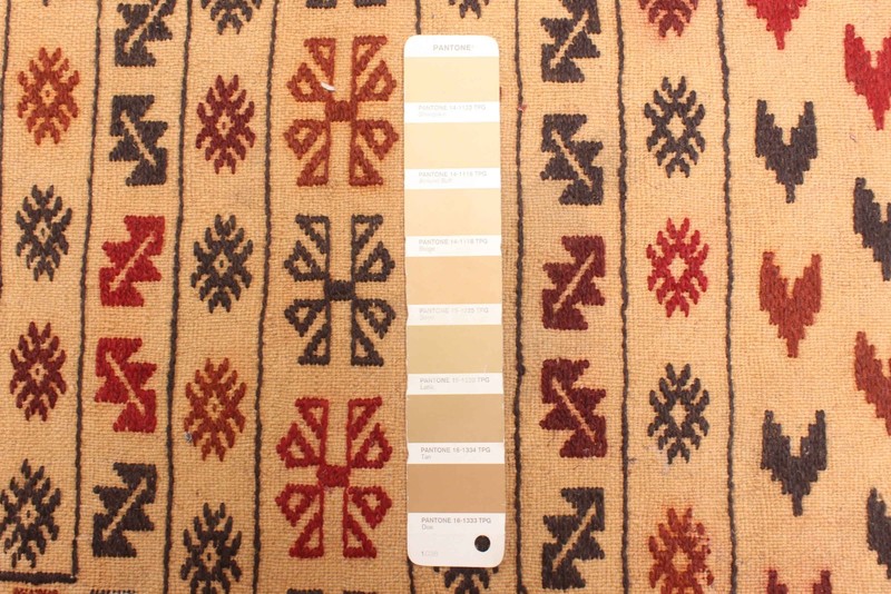 Vintage 4'5" x 6'4" Traditional Wool Hand Woven Oriental Area Rug gallery