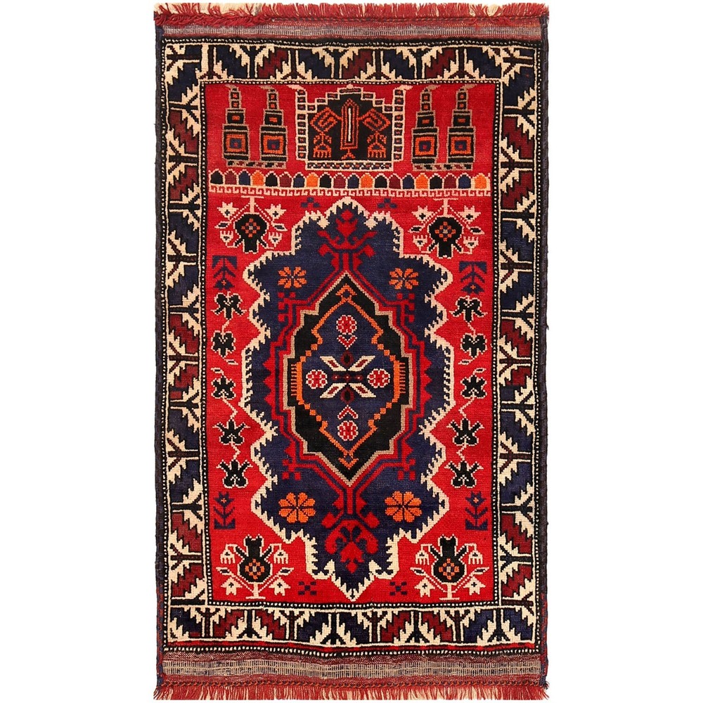 Comfortable Islamic Prayer Rug Muslim Prayer Mat 4.4x2.9ft