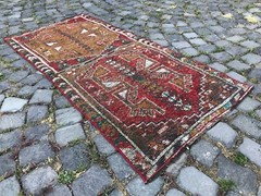 Handmade Rug Turkish Area Rug Vintage Rug Oushak Rug Antique Rug Bohemian Rug