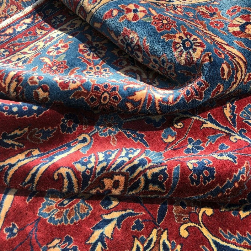 Finest Quality Agra 10x17 Rug, Museum Piece, Handmade In India, Manchester Wool gallery