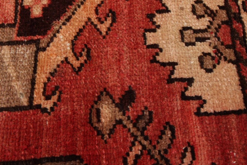 Vintage Traditional Hand-Knotted Area Rug 4'2" x 6'5" Oriental Wool Carpet gallery