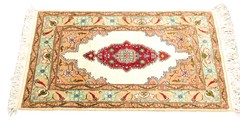 Istanbul Antico Tappeto Hereche / Hereke in seta 100% – 73×46 CM