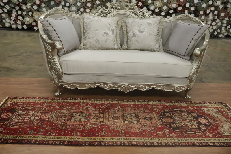 Luxurious 9 ft Runner Rug 3x9 Tribal Geometric Hand-made Hallway Vintage Carpet gallery