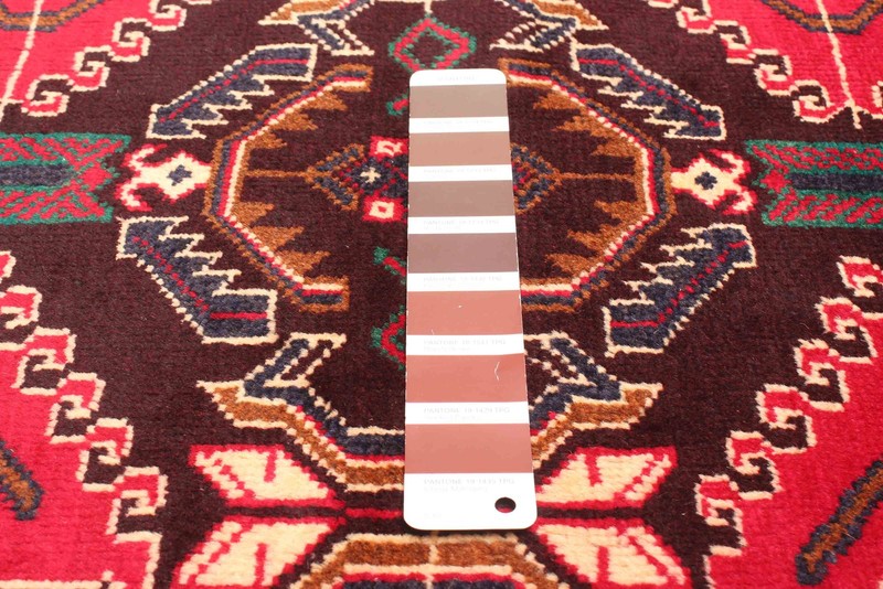 Vintage Dark Brown Traditional 2'8" x 4'7" Hand-Knotted Oriental Wool Area Rug gallery