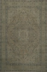 Ornate Living Room Area Rug 8×11 with Traditional Medallion Design Handmade Rug