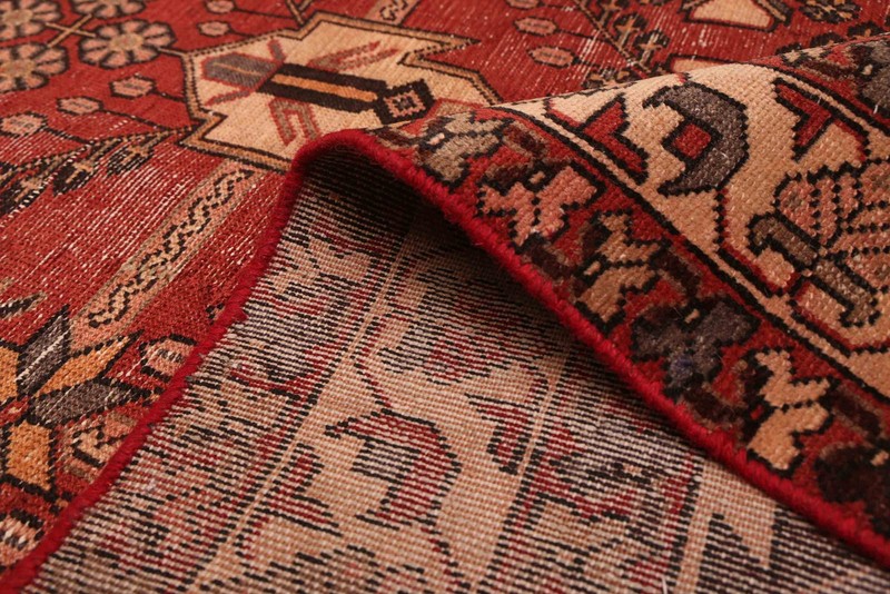 Traditional Vintage Hand-Knotted Area Rug 4'6" x 6'5" Oriental Wool Carpet gallery