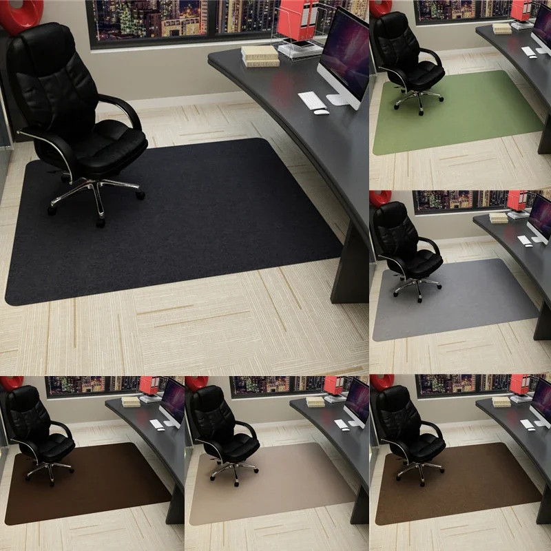 90x120cm Office Rolling Chair Mat, Computer Gaming Office Swivel Chair Carpet gallery